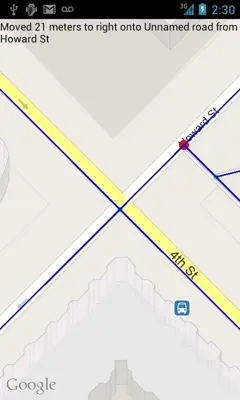 Intersection Explorer android App screenshot 2