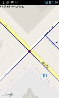 Intersection Explorer android App screenshot 3